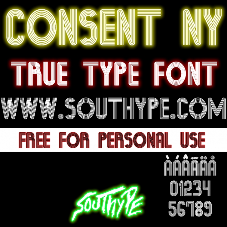 Consent Ny S Font Download