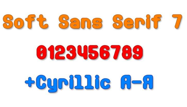 Soft Sans Serif 7 Font Download