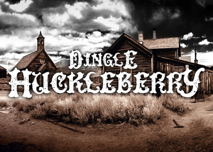 DinglE HuckleberrY Font Download