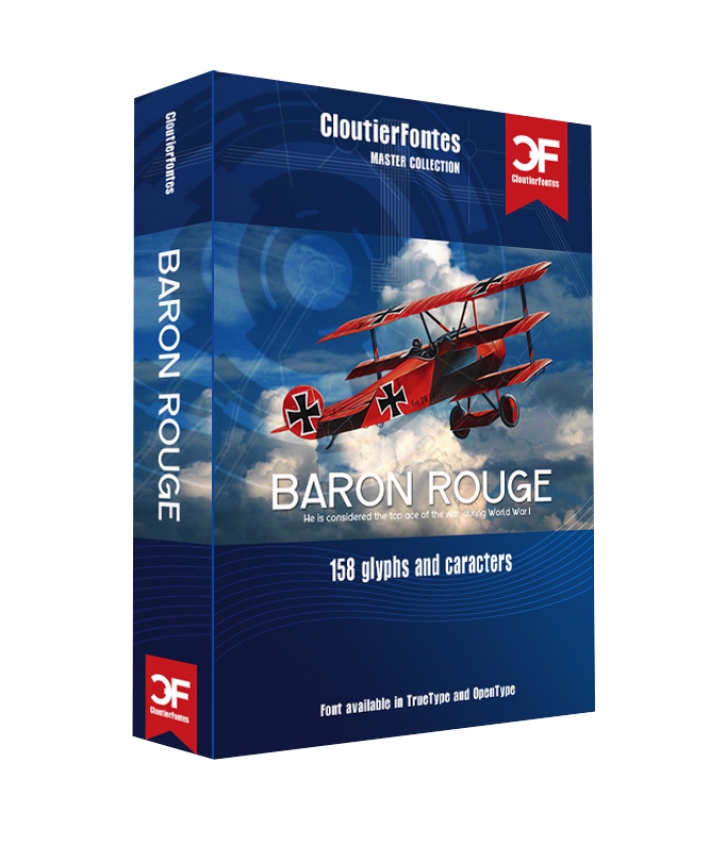 CF Baron Rouge Font Download