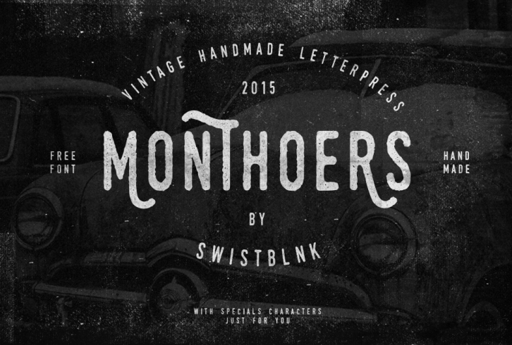 Swistblnk Monthoers Font Download