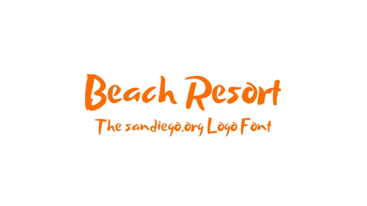 Beach Resor Font Download