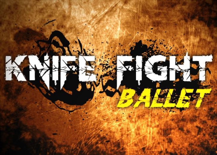 Knife Fight Balle Font Download