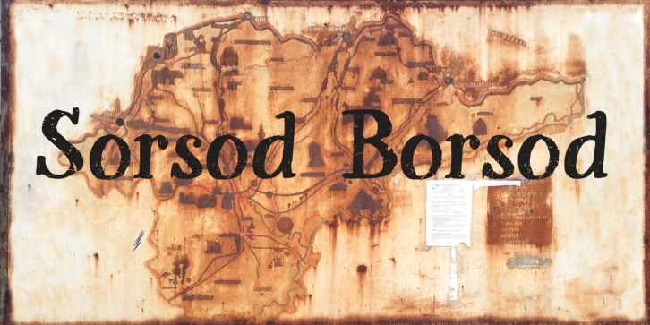 Sorsod Borsod Dem Font Download