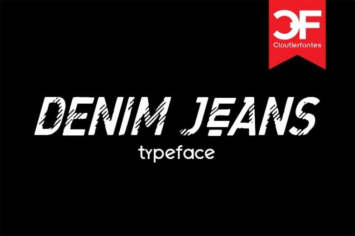 CF Denim Jeans Font Download