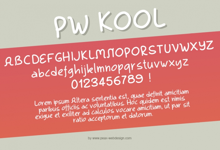 PWKool Font Download