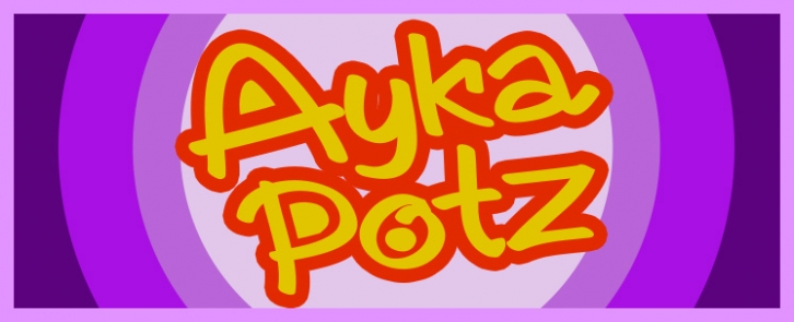 AykaPoTz Font Download