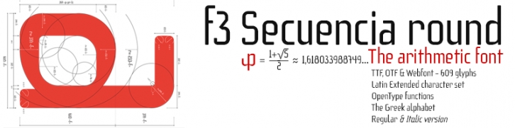 F3 Secuencia round Font Download