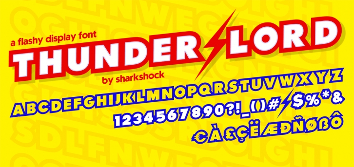 Thunder Lord Font Download
