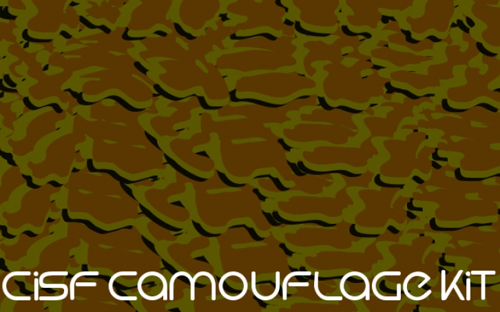 CISF Camouflage Ki Font Download