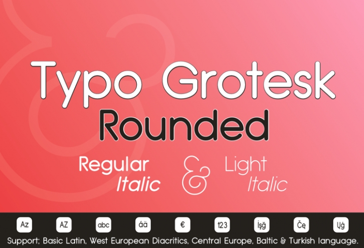 Typo Grotesk Rounded Font Download