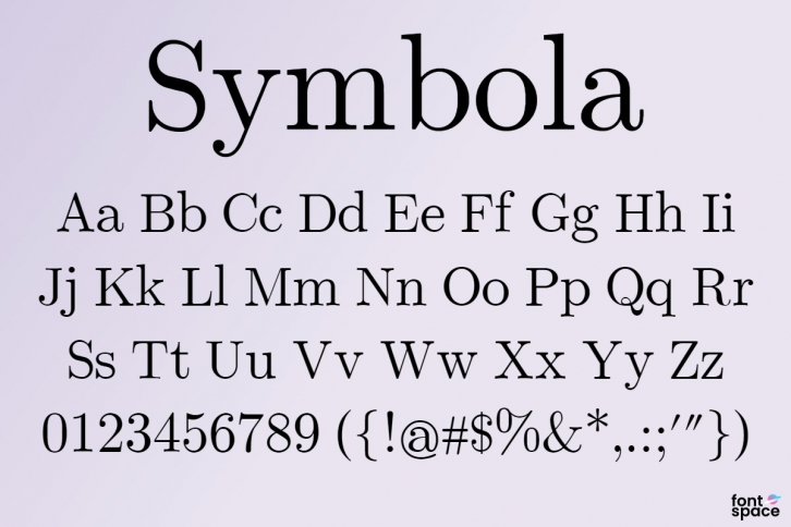Symbola Font Download