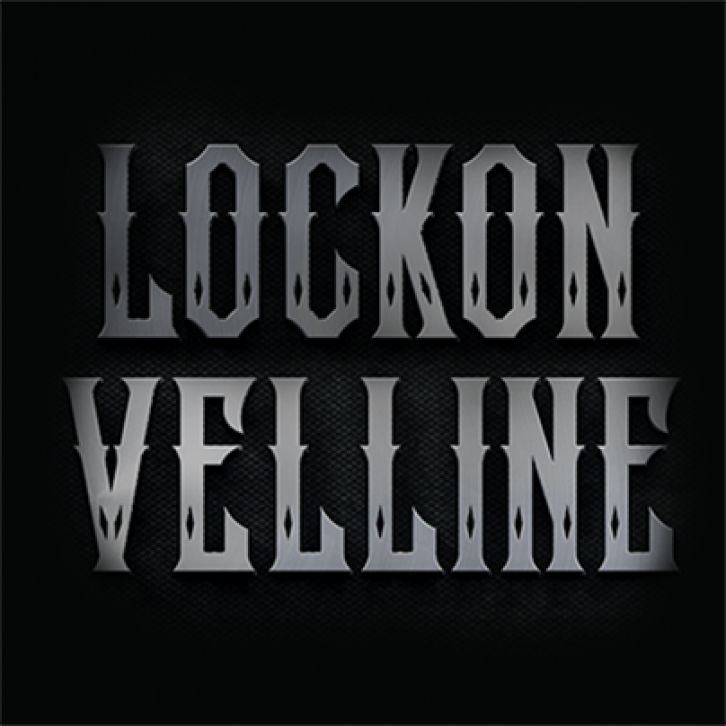 Lockon Velline Font Download