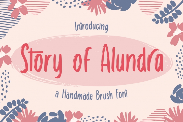Story of Alundra - Cute Brush Font Font Download