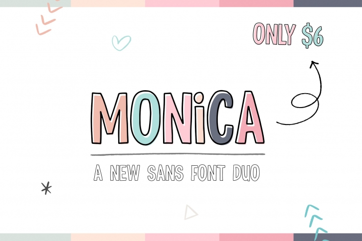 Monica Font Duo Font Download