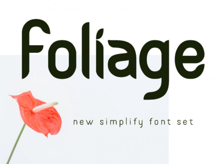 Foliage Font Download