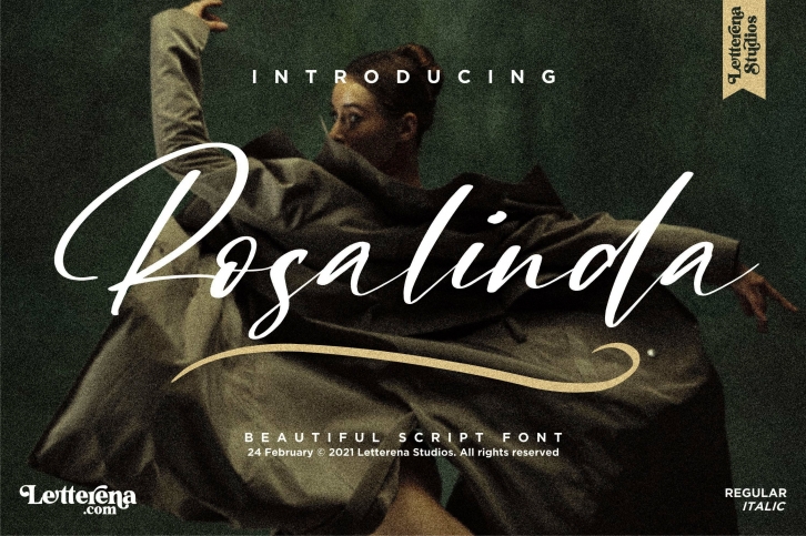 Rosalinda - Beautiful Script Font Font Download