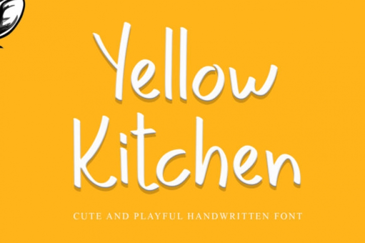 Yellow Kitchen Font Download