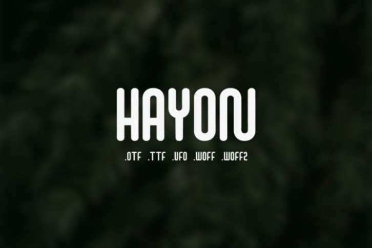 Hayon Font Download