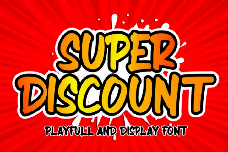 Super Discount Font Download