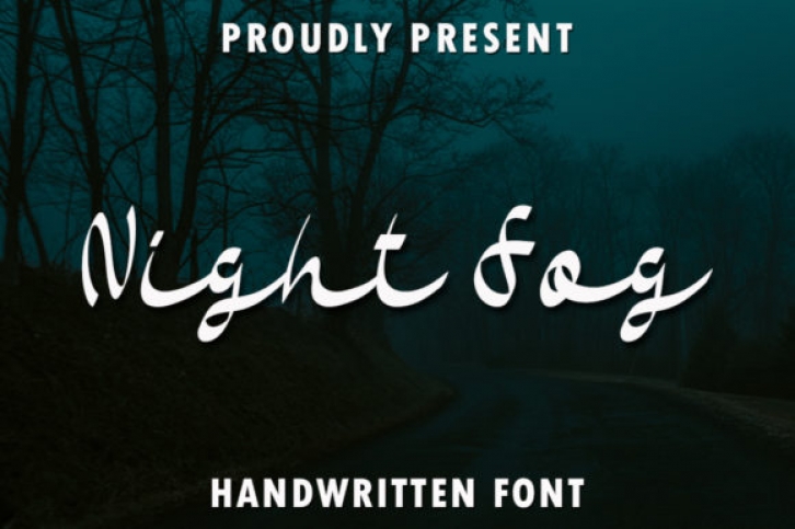 Night Fog Font Download