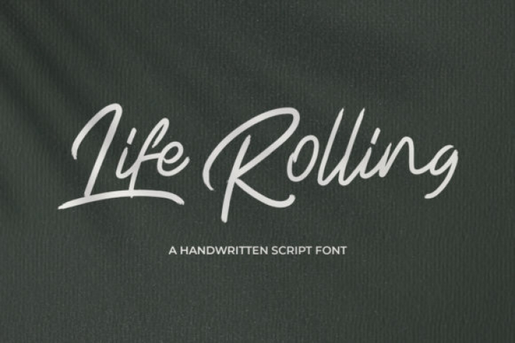 Life Rolling Font Download