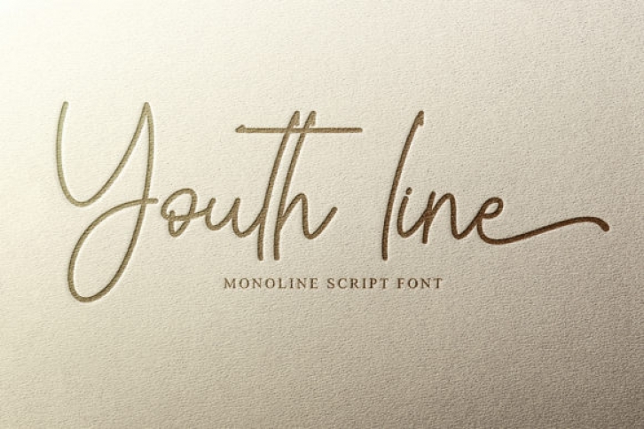 Youth Line Font Download