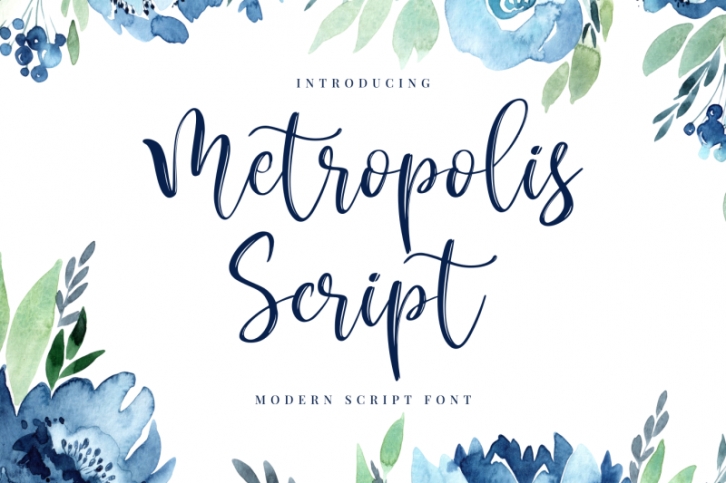 Metropolis Script Font Download
