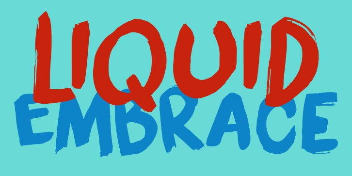 DK Liquid Embrace Font Download