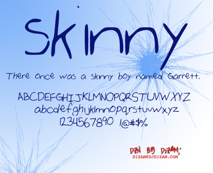 SKINNY Font Download