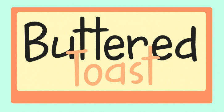 DK Buttered Toas Font Download