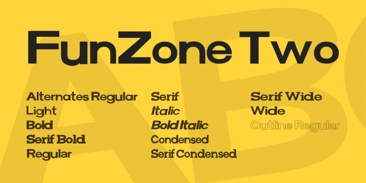 FunZone Tw Font Download
