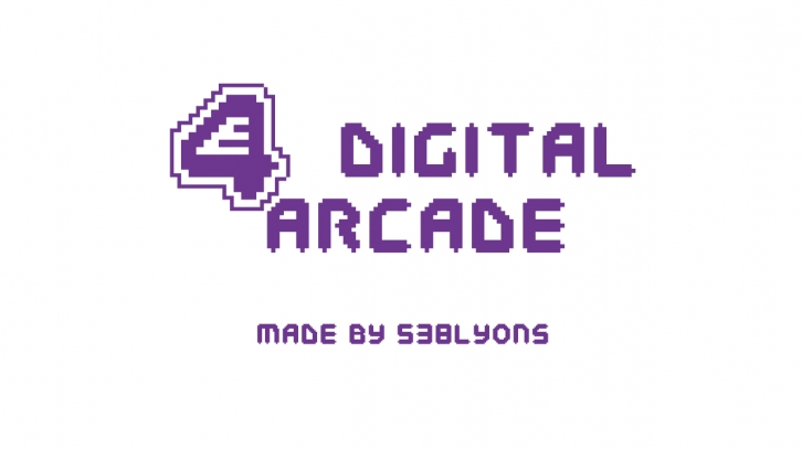 E4 Digital Arcade Font Download