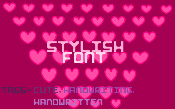 Stylish I Font Download