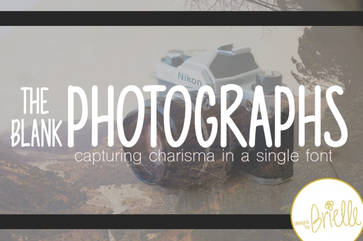 Photographs Font Download