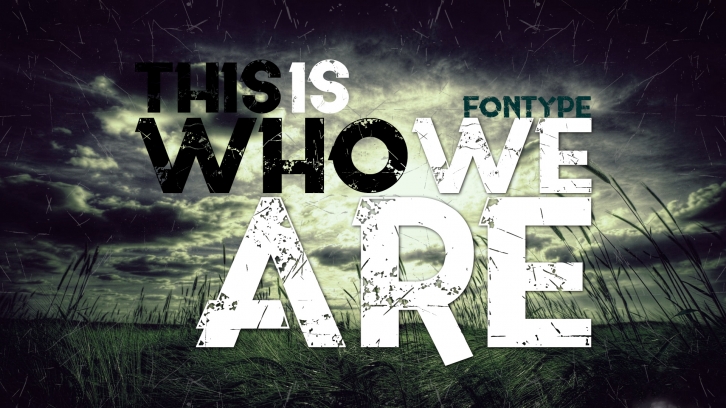 This is who we are Font Download