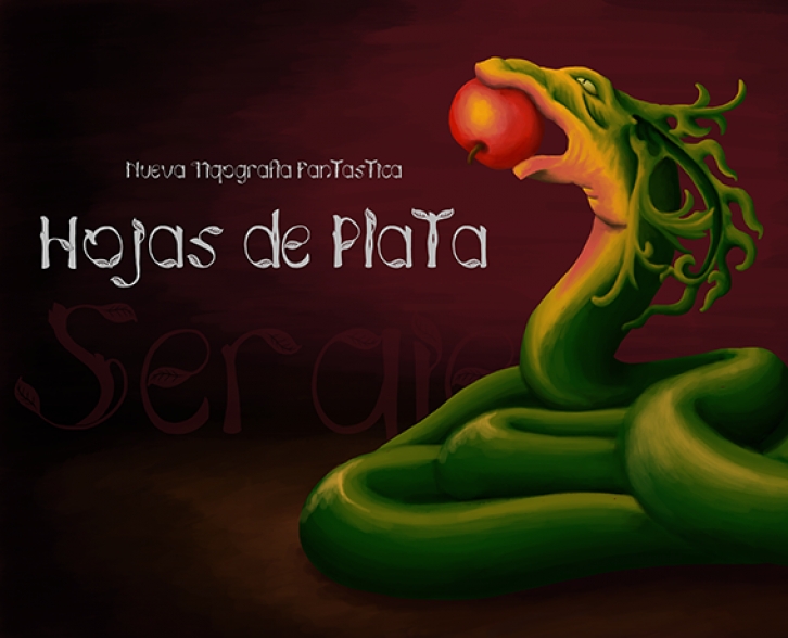 Hojas de plata Font Download