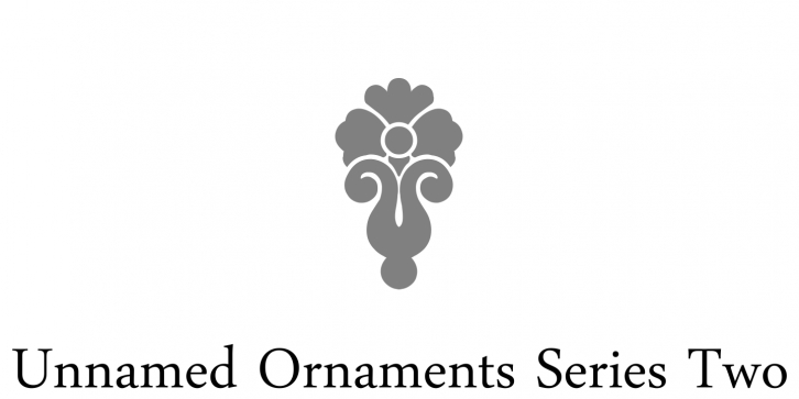 Unnamed Ornaments Series Tw Font Download