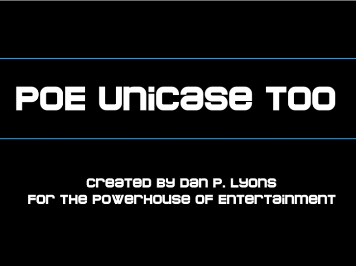 POE Unicase T Font Download