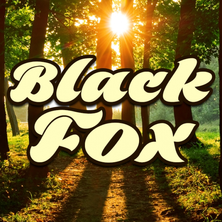 Black Fox Font Download