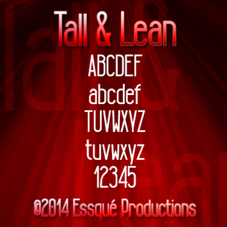 Tall & Lea Font Download