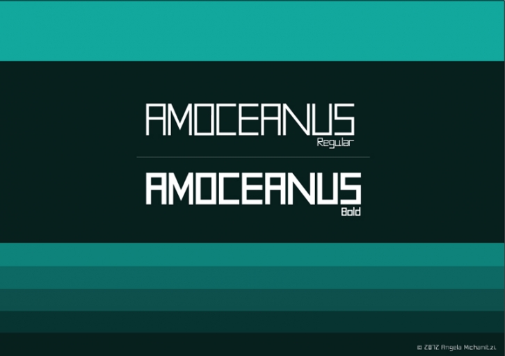 AMOceanus Font Download