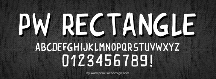 PWRectangle Font Download