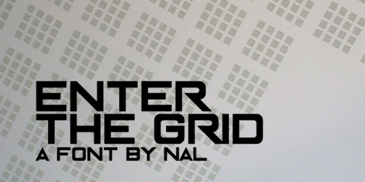 Enter The Grid Font Download