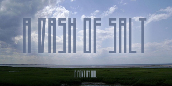 A Dash of Sal Font Download