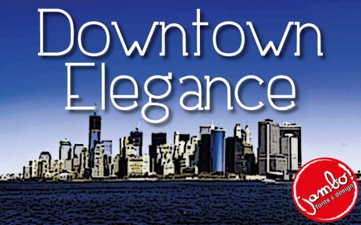 Downtown Elegance Font Download