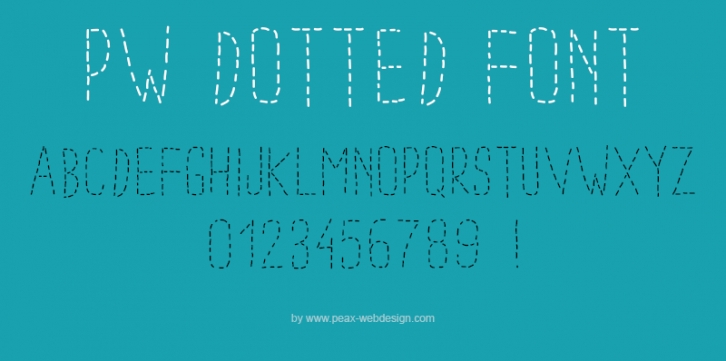 PWDotted Font Download