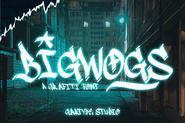 Bigwogs GT - Graffiti Font Font Download
