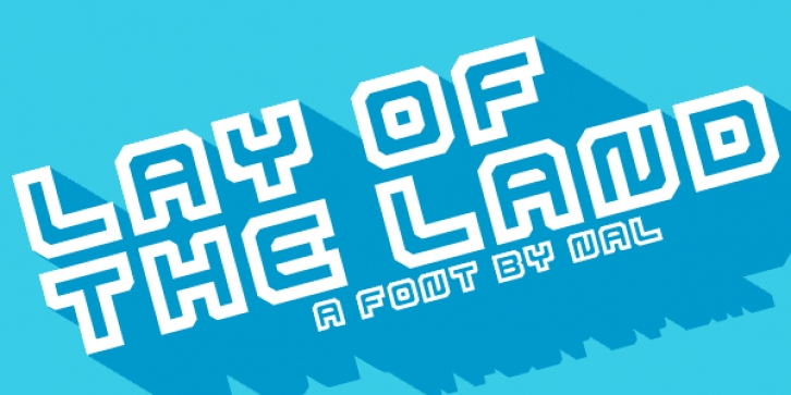 Lay Of The Land Font Download