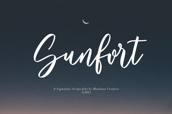 Sunfort Signature Script Font Font Download